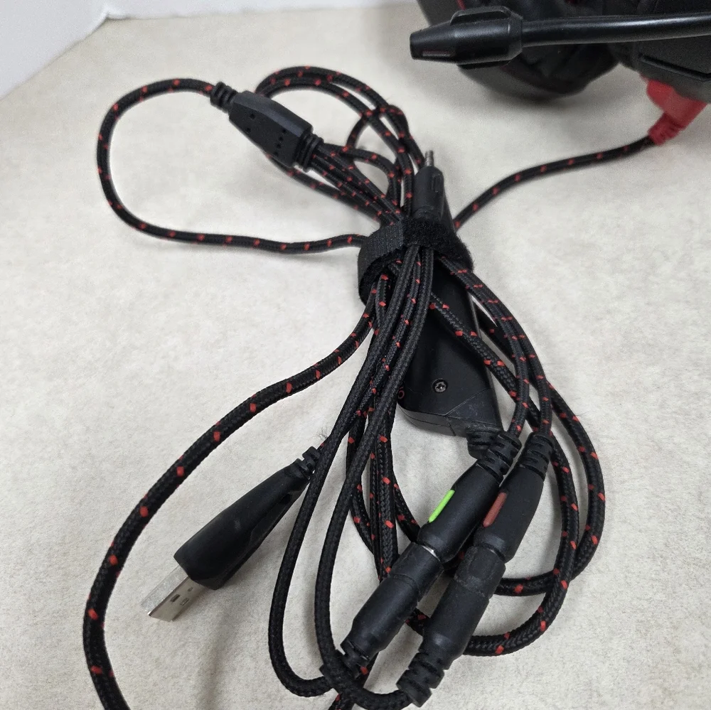 Onikuma Black & Red Professional Gaming Headset (Model K1)
